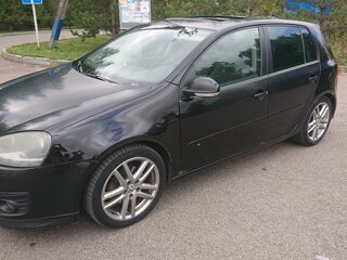 2007 Volkswagen Golf V, чёрный, 600000 рублей, вид 5