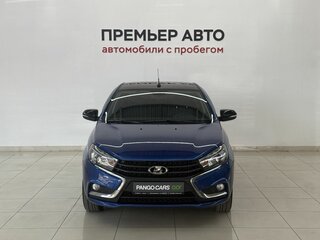 2021 Lada (ВАЗ) Vesta I, синий, 1230000 рублей, вид 2