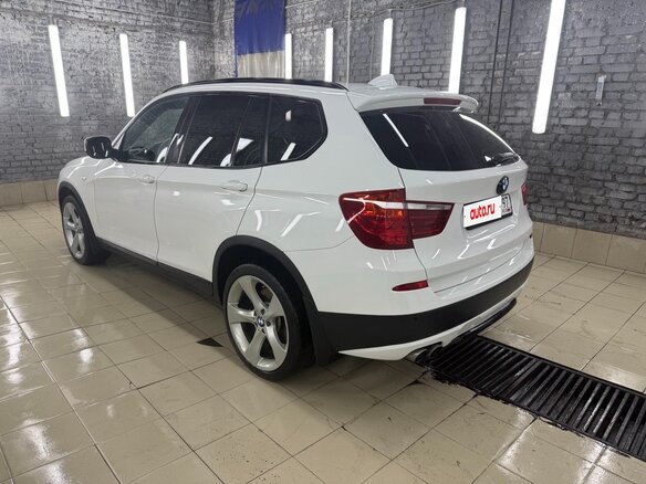 2014 BMW X3 30d xDrive II (F25) Рестайлинг, белый, 2450000 рублей - вид 5