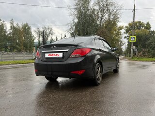 2014 Hyundai Solaris I Рестайлинг, чёрный, 1015000 рублей, вид 4