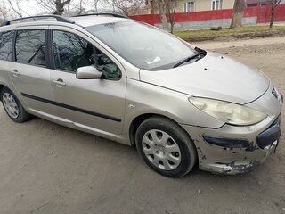 2006 Peugeot 307 I Рестайлинг, серый, 185000 рублей, вид 2