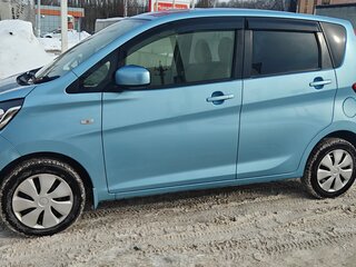 2018 Mitsubishi eK Wagon III Рестайлинг, синий, 730000 рублей, вид 5