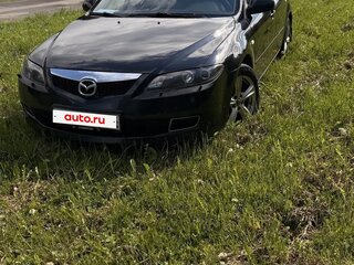 2006 Mazda 6 I (GG) Рестайлинг, чёрный, 410000 рублей, вид 1