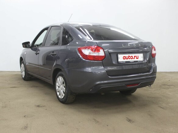 2019 Lada (ВАЗ) Granta I Рестайлинг, серый, 800000 рублей - вид 2