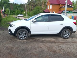 2019 Renault Logan Stepway II Рестайлинг, белый, 875000 рублей, вид 4