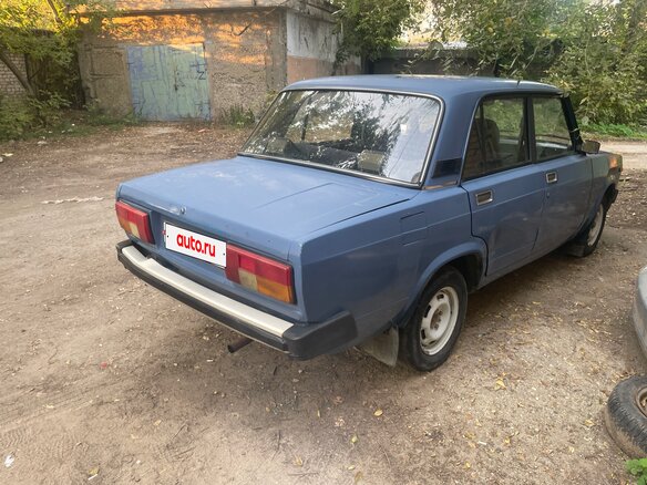 1990 Lada (ВАЗ) 2105, синий - вид 6