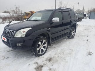 2008 Toyota Land Cruiser Prado 120 Series Рестайлинг, чёрный, 1600000 рублей, вид 2
