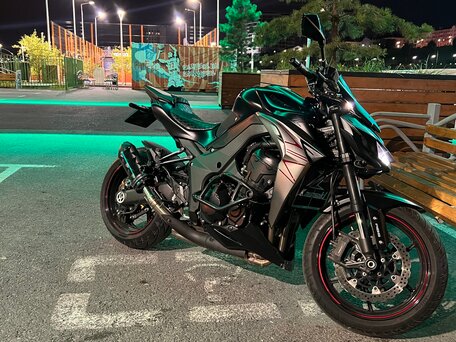 2019 Kawasaki Z 1000, чёрный, 990000 рублей, вид 1