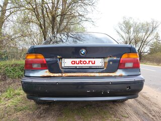 2002 BMW 5 серии 520i IV (E39) Рестайлинг, синий, 458000 рублей, вид 5