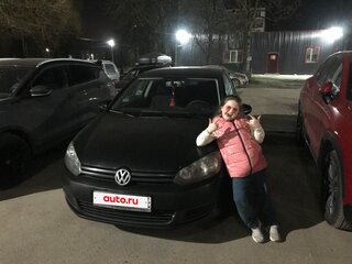 2012 Volkswagen Golf VI, чёрный, 550000 рублей, вид 3