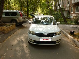2018 Skoda Rapid I Рестайлинг, белый, 1250000 рублей, вид 2