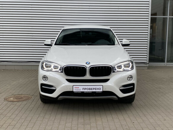 2016 BMW X6 30d II (F16), белый - вид 1