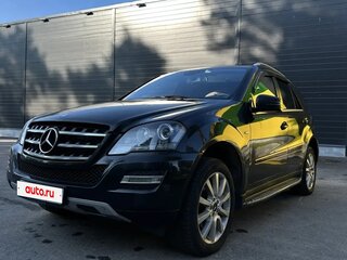2011 Mercedes-Benz M-Класс 300 II (W164) Рестайлинг, чёрный, 1338000 рублей, вид 1