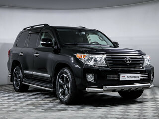 2014 Toyota Land Cruiser 200 Series Рестайлинг 1, чёрный, 4308128 рублей, вид 3