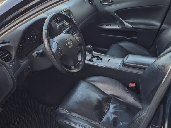 2006 Lexus IS 250 II, синий, 1380000 рублей - вид 14