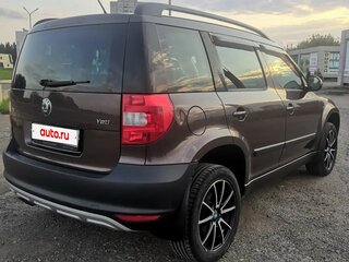 2014 Skoda Yeti I, коричневый, 1093500 рублей, вид 4