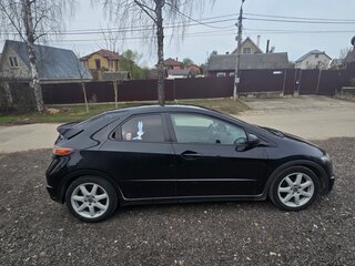 2007 Honda Civic VIII, чёрный, 500000 рублей, вид 2