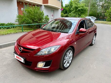 2008 Mazda 6 II (GH), красный, 885000 рублей, вид 1