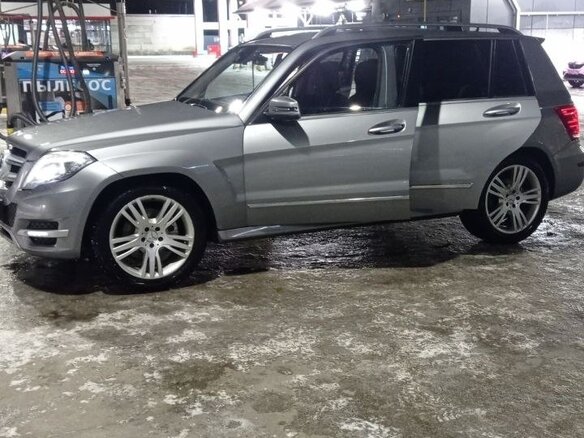 2014 Mercedes-Benz GLK-Класс 220 CDI I (X204) Рестайлинг, серый, 1800000 рублей - вид 9