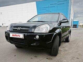 2008 Hyundai Tucson I, чёрный, 780000 рублей, вид 1