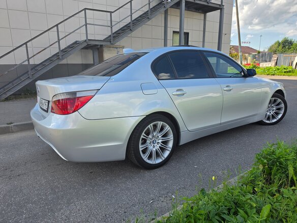 2006 BMW 5 серии 525i V (E60/E61), серебристый, 1200000 рублей - вид 6