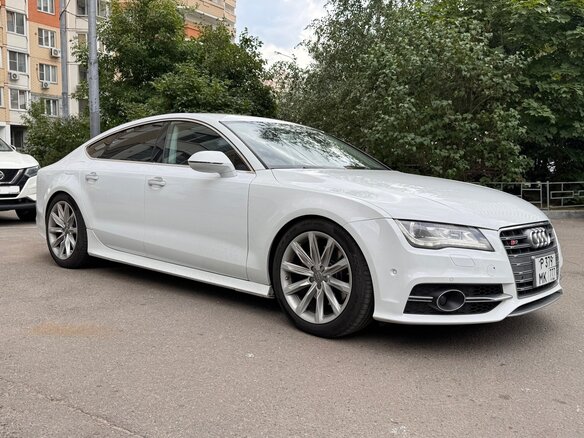 2014 Audi A7 Tiptronic I (4G), белый - вид 3
