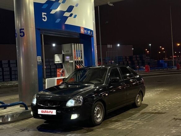 2011 Lada (ВАЗ) Priora I, синий, 350000 рублей - вид 8