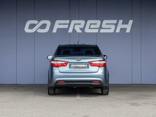 2012 Kia Rio 5-speed III, голубой, 770000 рублей, вид 4