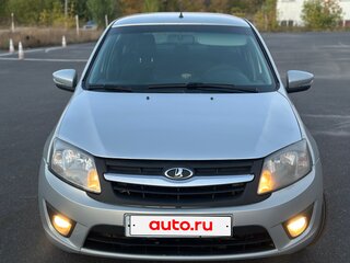 2014 Lada (ВАЗ) Granta I, серебристый, 445000 рублей, вид 2