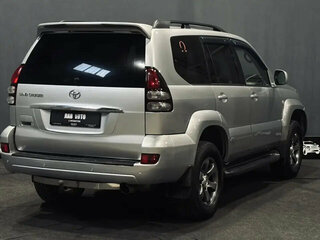2007 Toyota Land Cruiser Prado 5-speed 120 Series Рестайлинг, серебристый, 1380000 рублей, вид 5