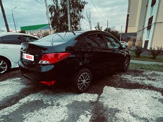 2016 Hyundai Solaris I Рестайлинг, чёрный, 1090000 рублей, вид 4
