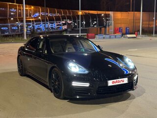 2014 Porsche Panamera Turbo Executive I Рестайлинг, чёрный, 3500000 рублей, вид 3