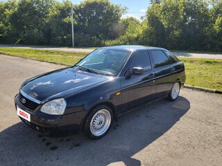 2010 Lada (ВАЗ) Priora I, чёрный, 320000 рублей, вид 1