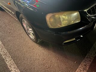 2008 Hyundai Accent ТагАЗ II, чёрный, 390000 рублей, вид 3