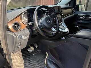 2021 Mercedes-Benz V-Класс Extra Long 260 экстра длинный III (W447) Рестайлинг, чёрный, 6700000 рублей, вид 4