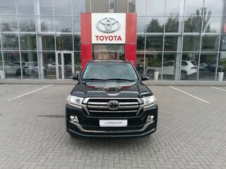 2018 Toyota Land Cruiser 200 Series Рестайлинг 2, чёрный, 7999000 рублей, вид 2
