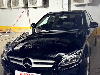 2017 Mercedes-Benz C-Класс 180 9G-TRONIC IV (W205), чёрный, 2170000 рублей, вид 2
