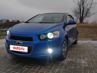 2013 Chevrolet Aveo II, синий, 600000 рублей, вид 1