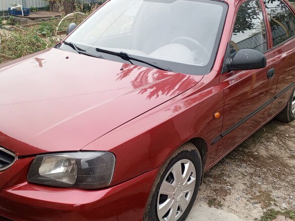 2004 Hyundai Accent ТагАЗ II, красный - вид 11