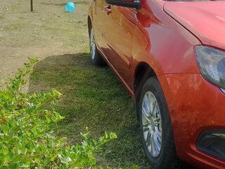 2019 Lada (ВАЗ) Granta I Рестайлинг, красный, 540000 рублей, вид 4