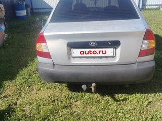 2008 Hyundai Accent ТагАЗ II, серебристый, 250000 рублей, вид 3