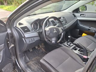 2007 Mitsubishi Lancer X, чёрный, 570000 рублей, вид 3