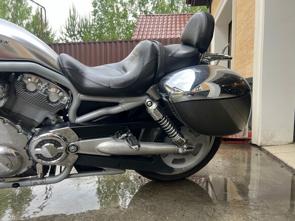 2002 Harley-Davidson V-Rod, серебристый, 770000 рублей - вид 9