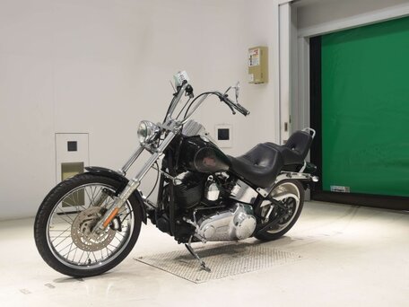 2007 Harley-Davidson Softail Custom, чёрный, 789000 рублей, вид 3