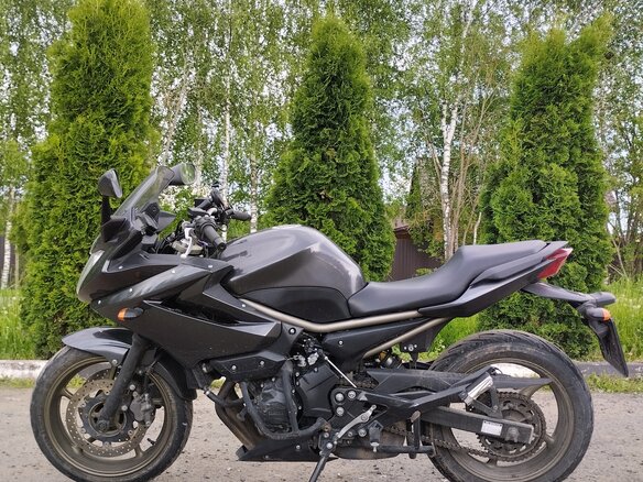 2009 Yamaha XJ6 (FZ6R), чёрный, 400000 рублей