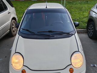 2009 Daewoo Matiz I Рестайлинг, белый, 165000 рублей, вид 1