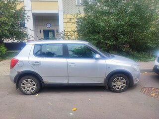 2010 Skoda Fabia II, серебристый, 300000 рублей, вид 3