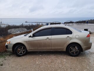 2008 Mitsubishi Lancer X, бежевый, 450000 рублей, вид 3