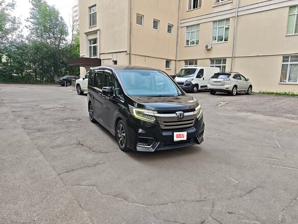 2018 Honda Stepwgn V Рестайлинг, чёрный - вид 1