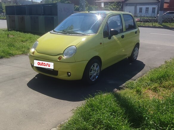 2008 Daewoo Matiz I Рестайлинг, жёлтый, 244000 рублей - вид 1